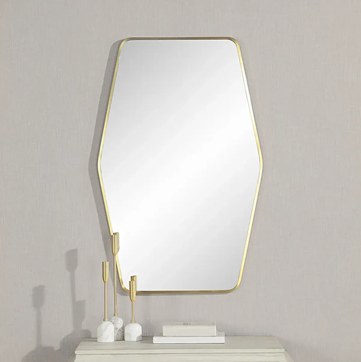 Mocha Tall Rectangular Mirror