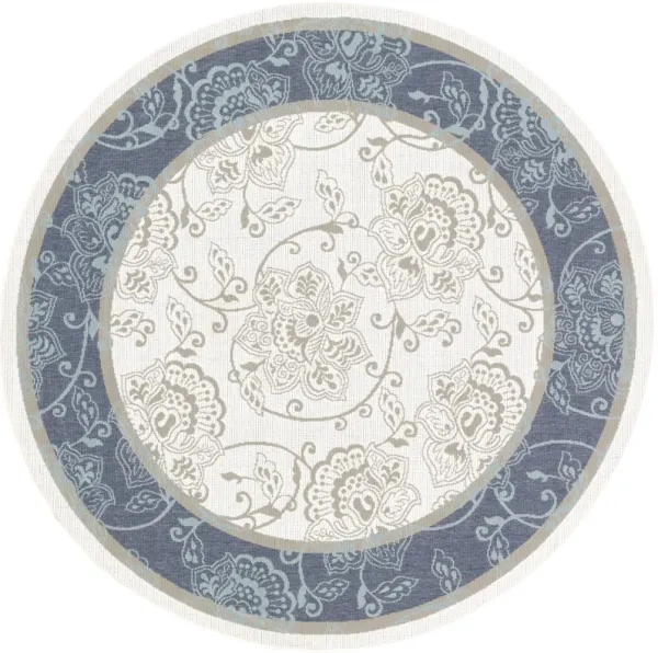 Alfresco ALF-9661 7'3" x 7'3" Machine Woven Rug