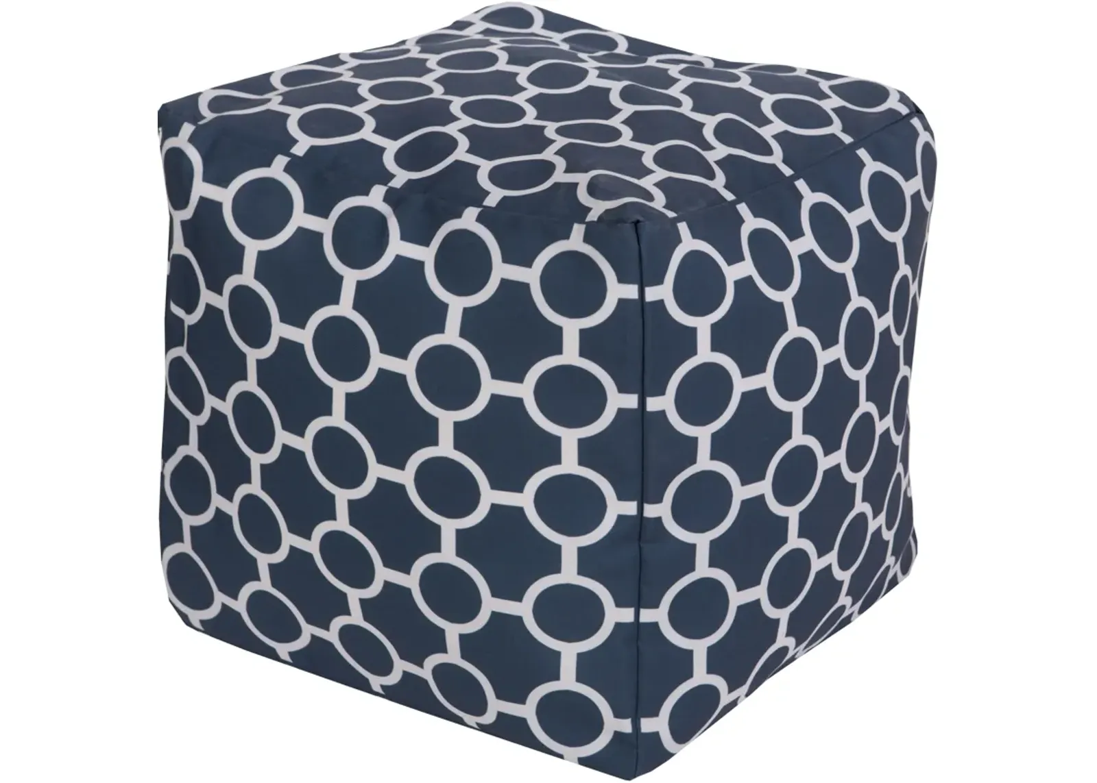 Rain POUF-269 18"H x 18"W x 18"D Pouf