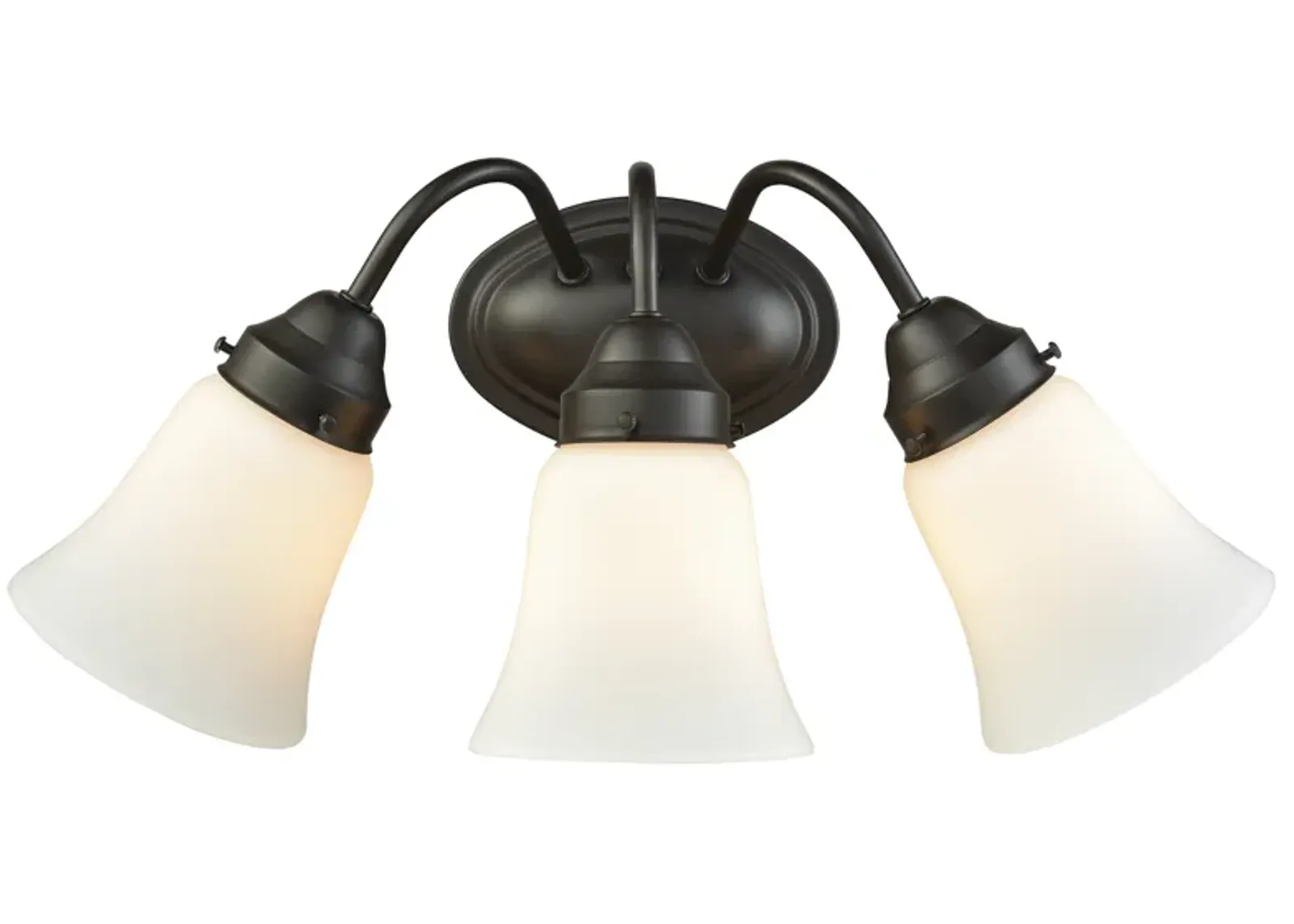 Califon 17" Wide 3-Light Vanity Light - Oil Rubbed Bronze