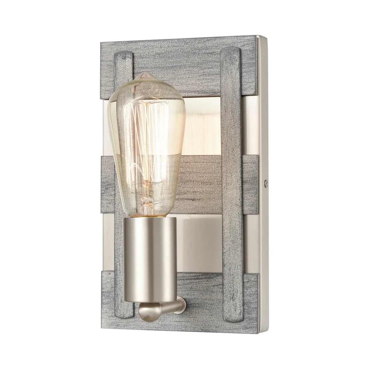 Brigantine 9" High 1-Light Sconce - Weathered Driftwood