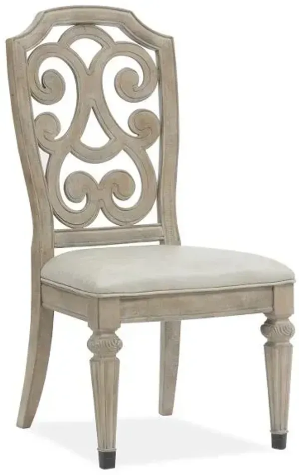 Dining Side Chair w/Upholstered Seat