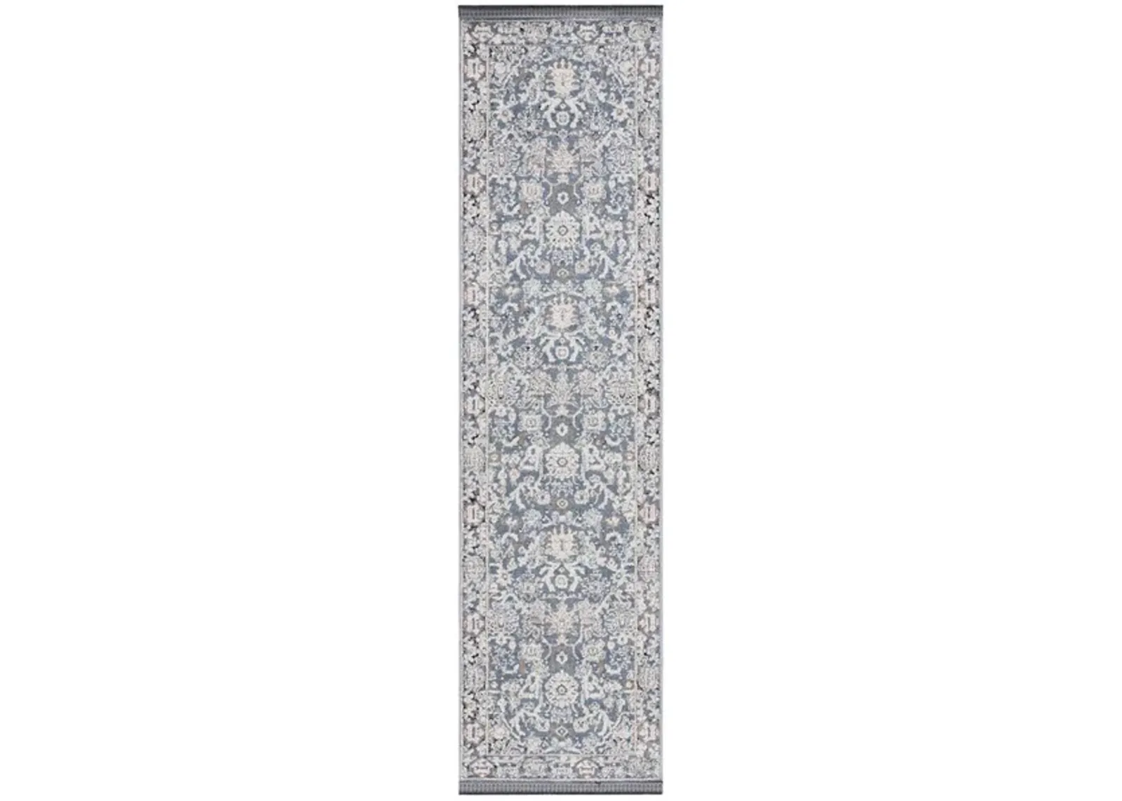 VIVALDI 561 Blue  2'-2' X 8' Runner Rug