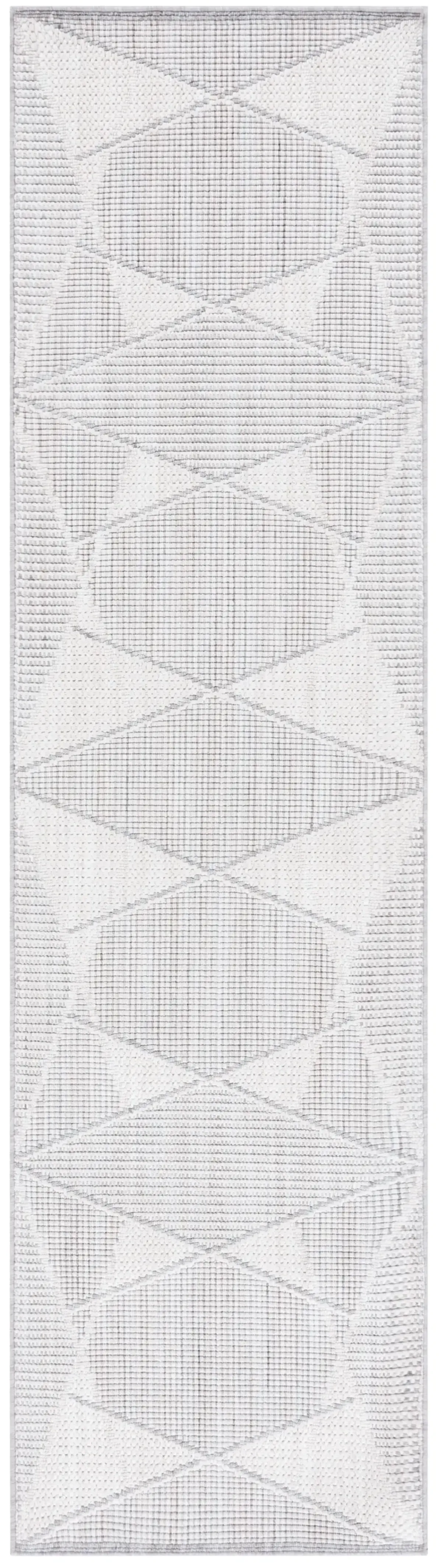 MSR1910 SERENITY GREY  2'-2' x 8' Runner Rug