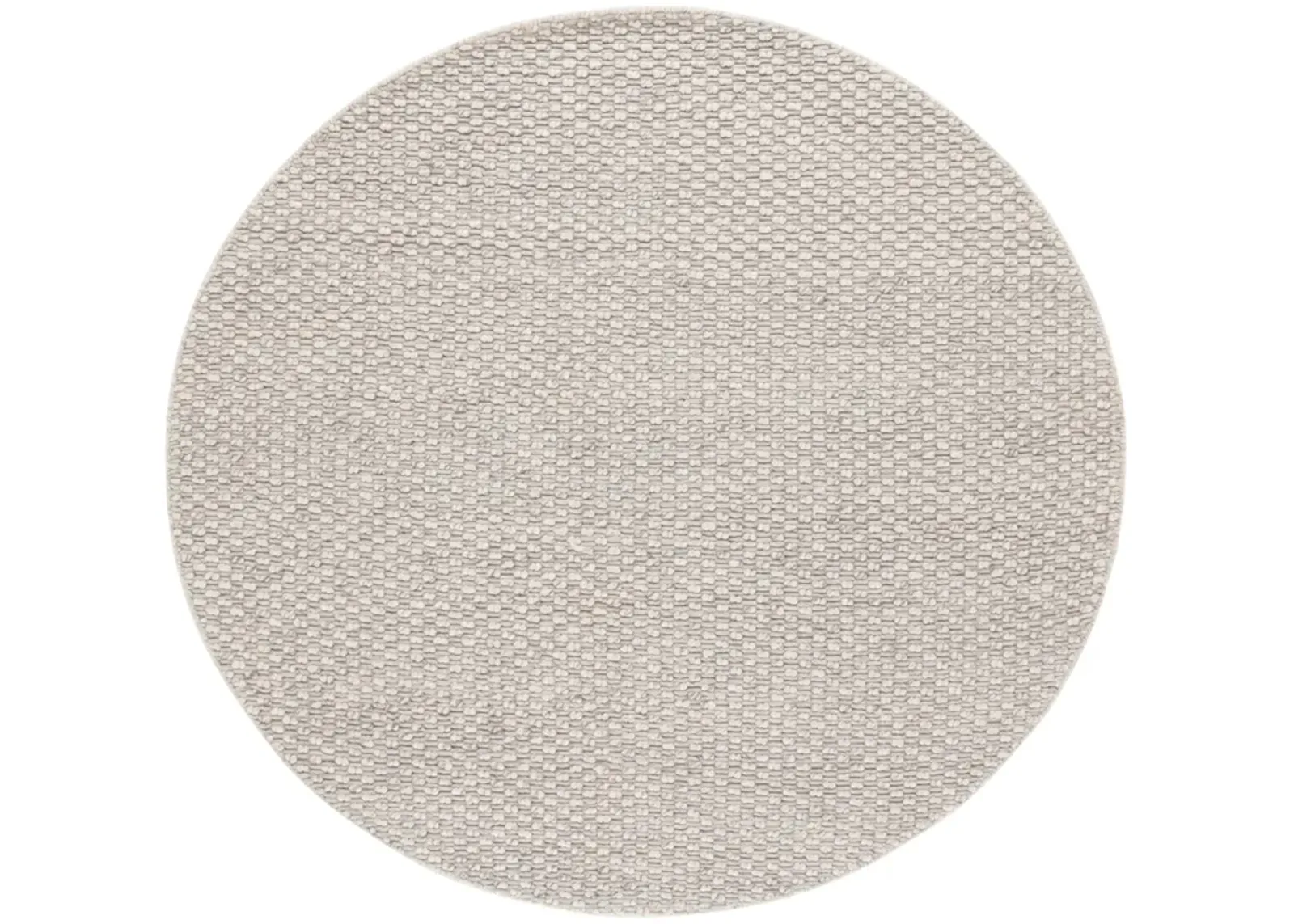 VERMONT 851 SILVER  6' x 6' Round Round Rug