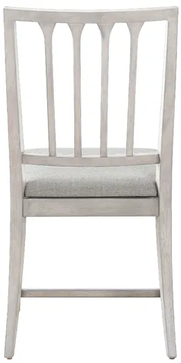 Slat Back Side Chair Pair