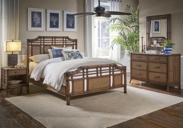 Palm Cove 6-Piece Complete Queen Bedroom Set