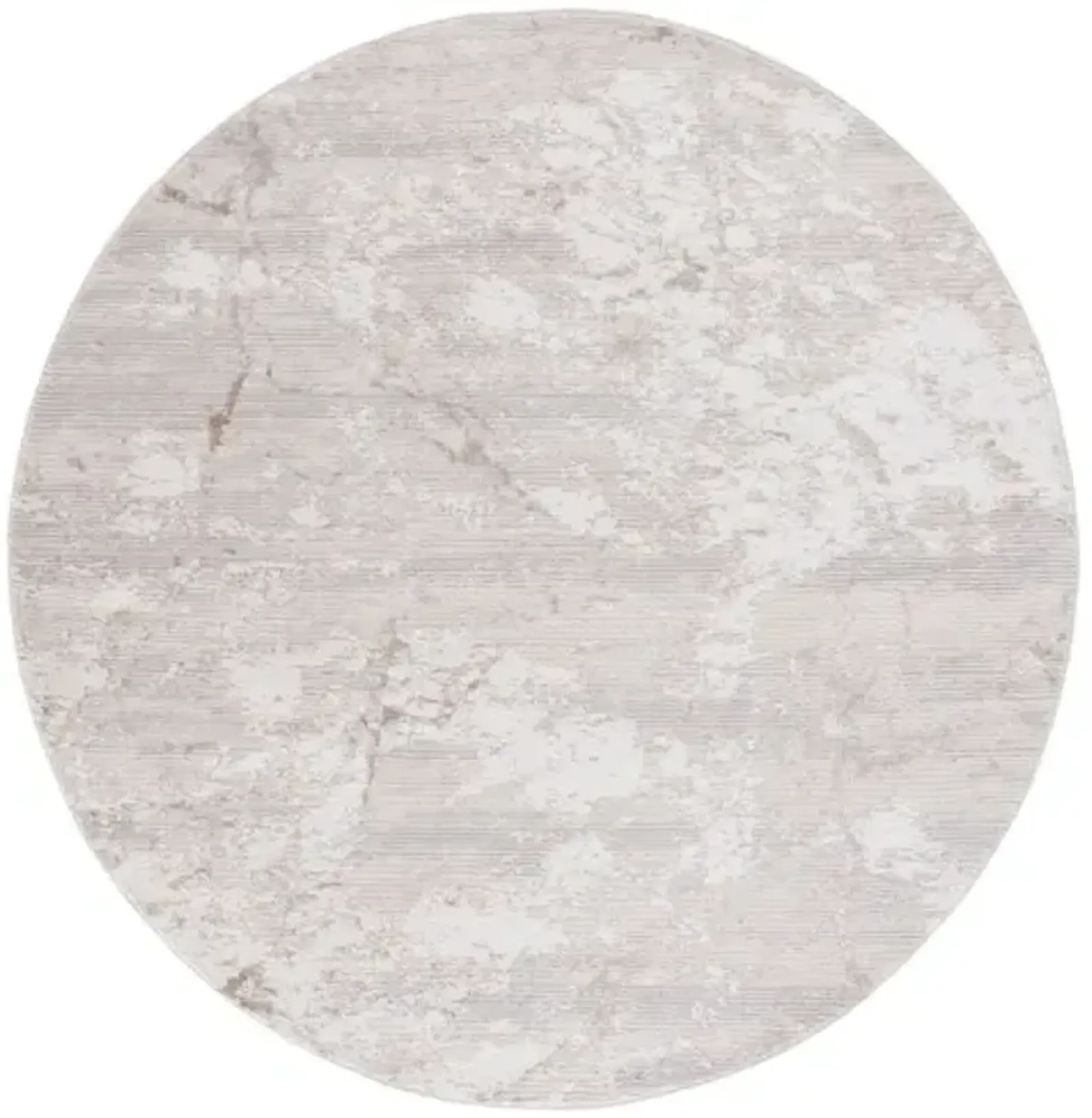 HANNA 112 Beige 6'-7' X 6'-7' Round Round Rug