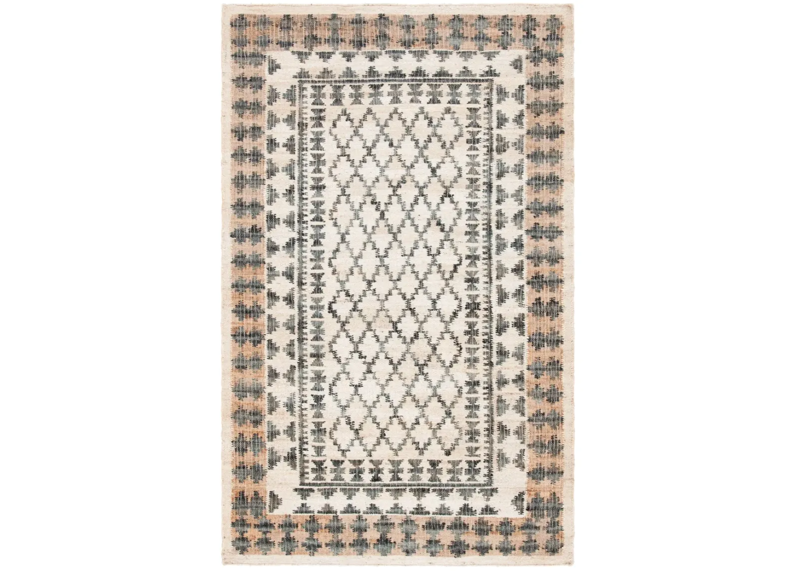 KILIM 755 IVORY  2'-3' x 5' Accent Rug