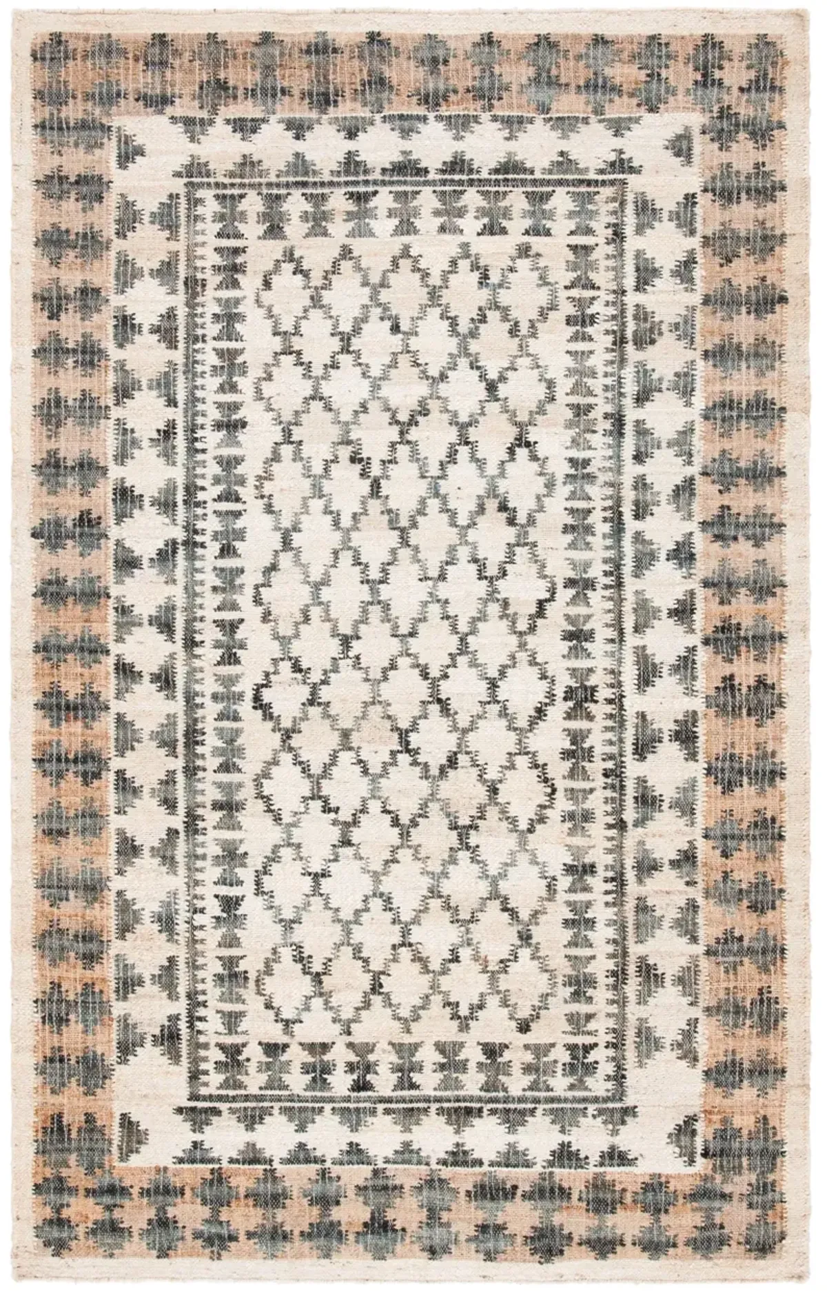 KILIM 755 IVORY  2'-3' x 5' Accent Rug