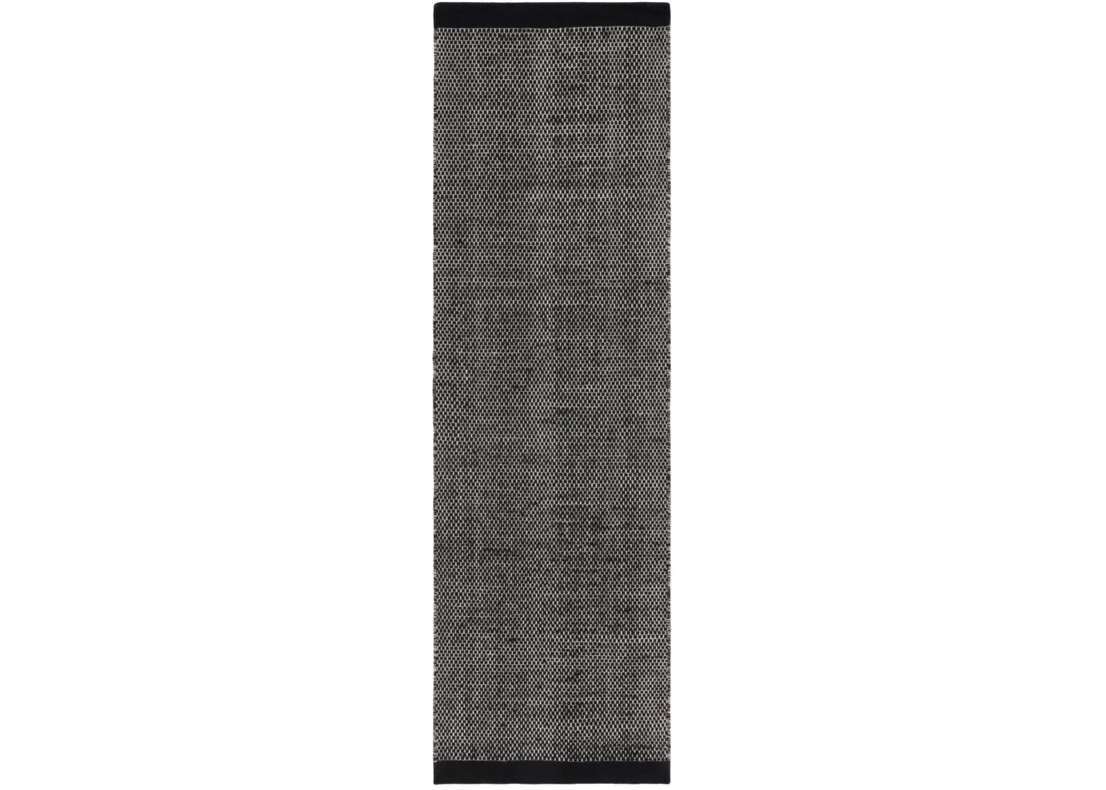 VERMONT 807 BLACK 2'-3' x 9' Runner Rug