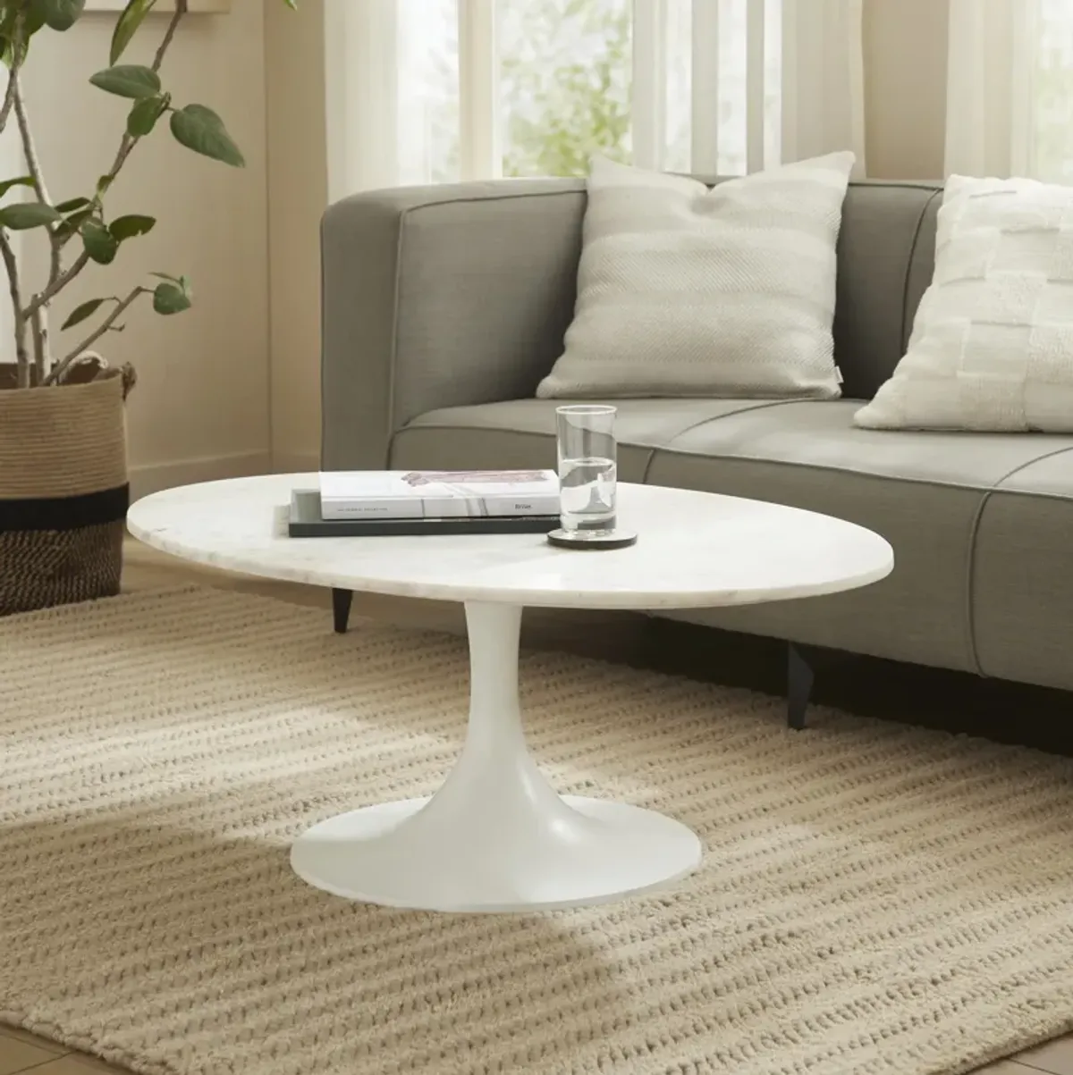 Joselyn Oval Coffee Table