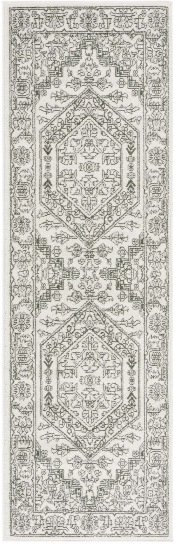 ADIRONDACK 108 IVORY  2'-6' x 8' Runner Rug