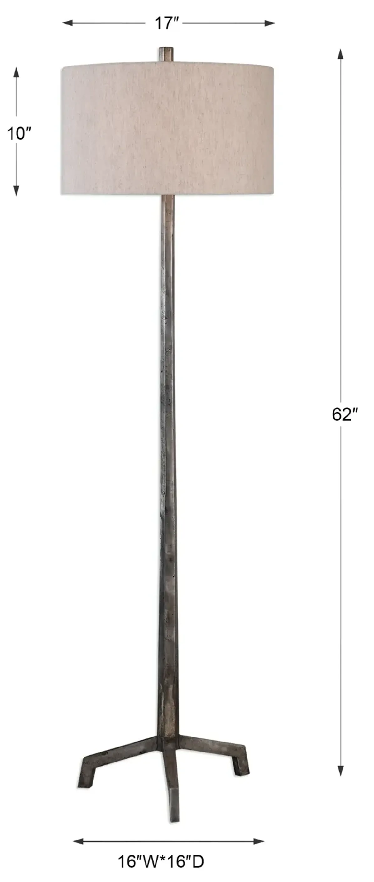 Ivor Cast Iron Floor Lamp