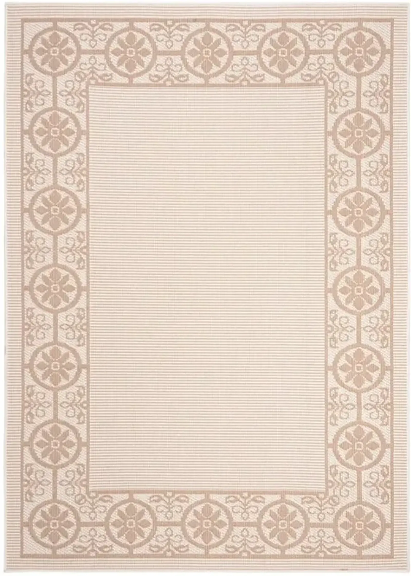 Safavieh BERMUDA 800 Collection BMU815C-9 Ivory / Beige 9' X 12'