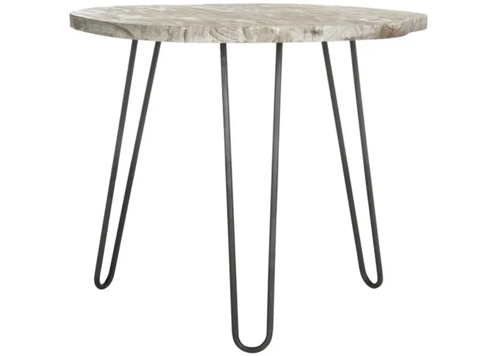 MINDY WOOD TOP DINING TABLE  