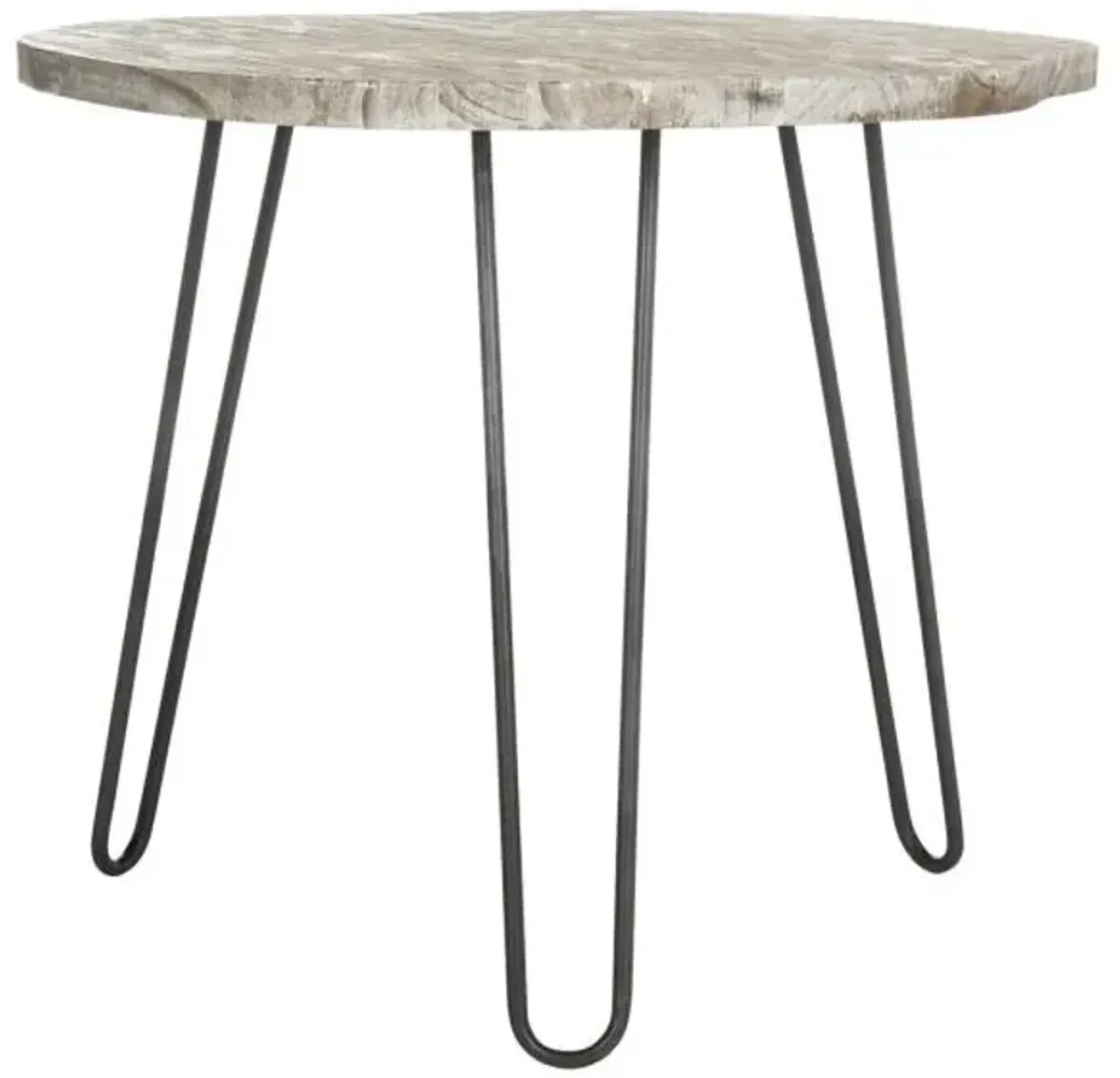 MINDY WOOD TOP DINING TABLE  