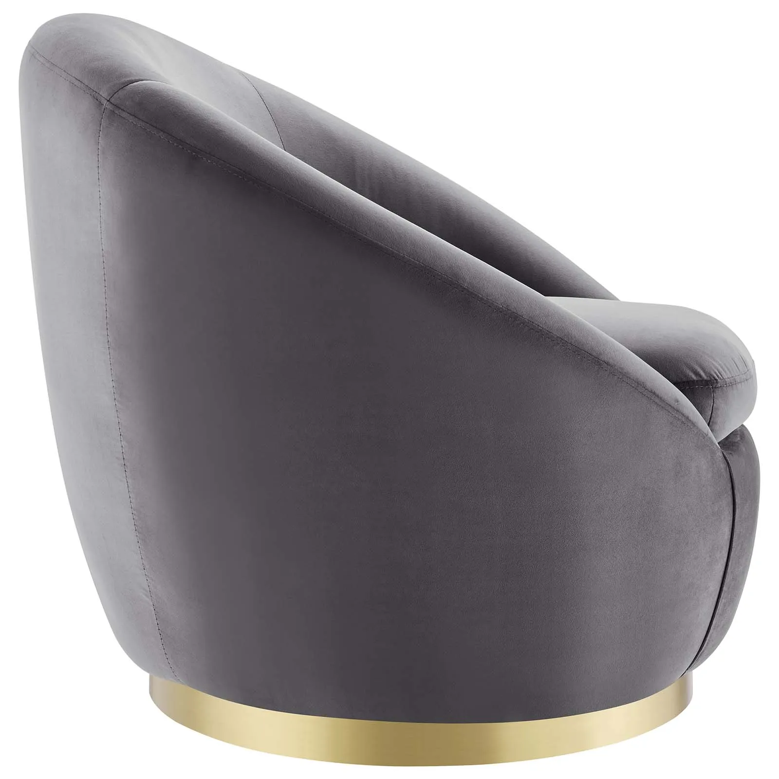 Buttercup Performance Velvet Performance Velvet Swivel Chair