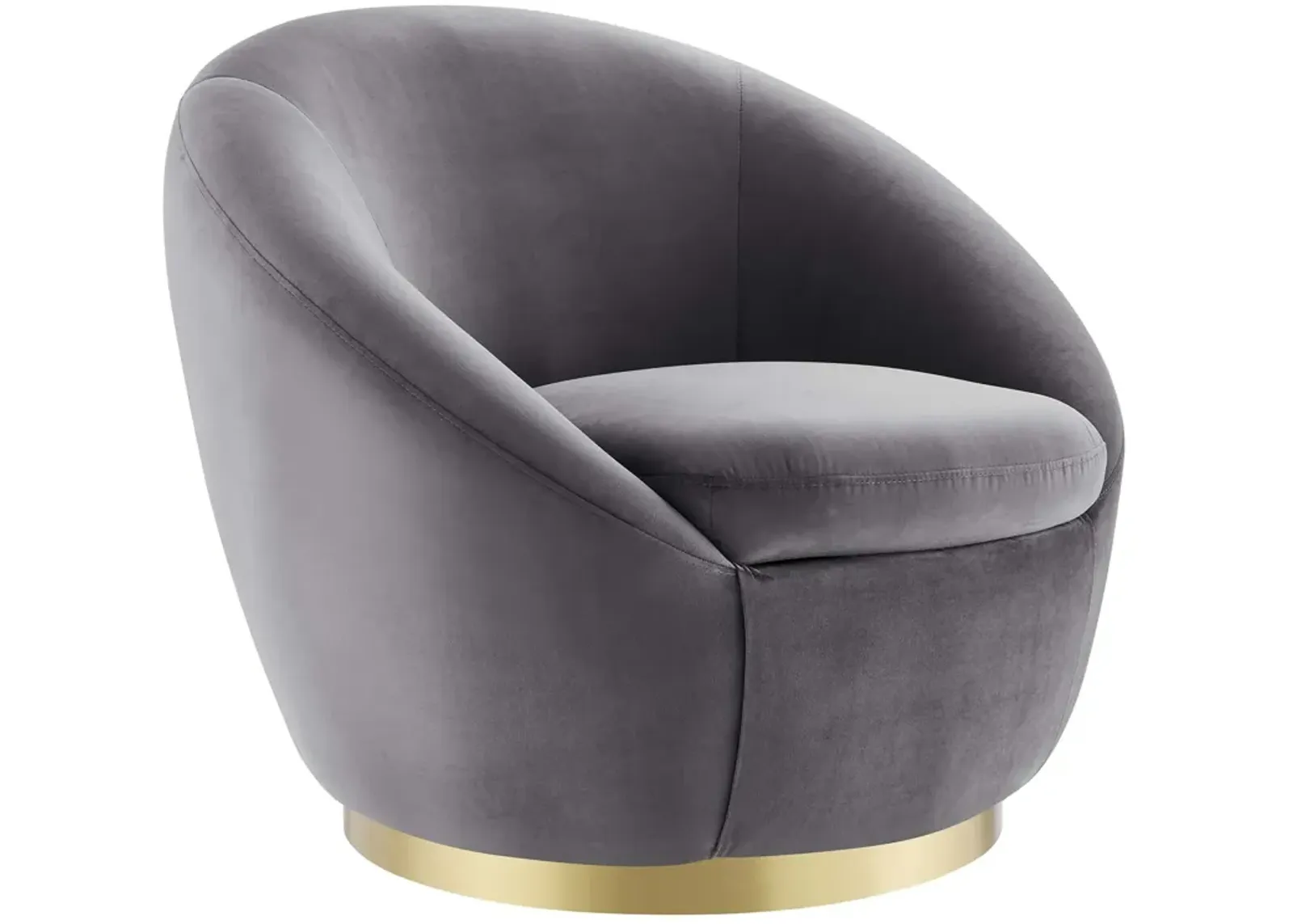 Buttercup Performance Velvet Performance Velvet Swivel Chair