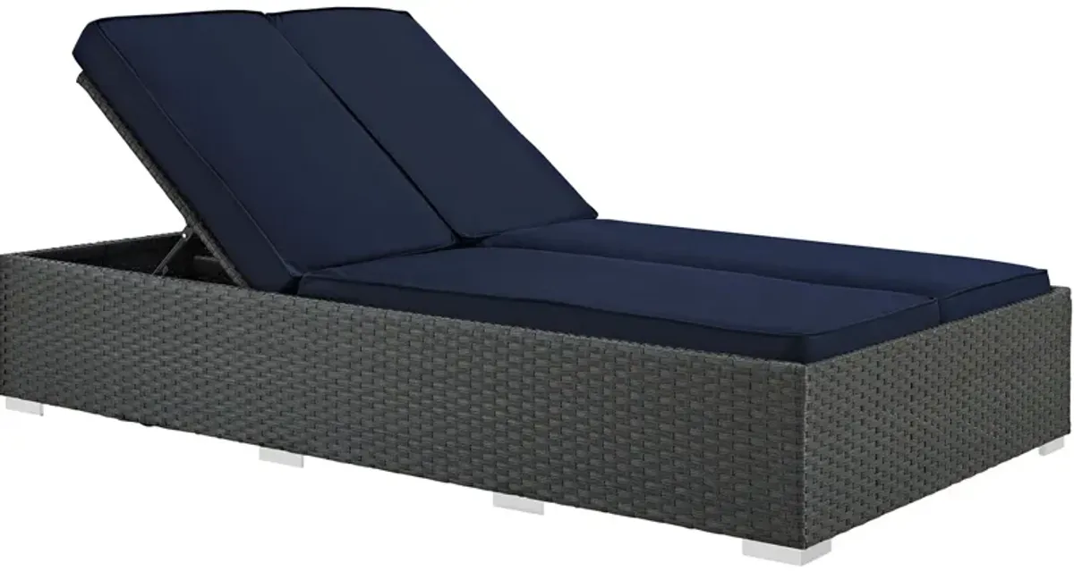 Sojourn Outdoor Patio Sunbrella® Double Chaise