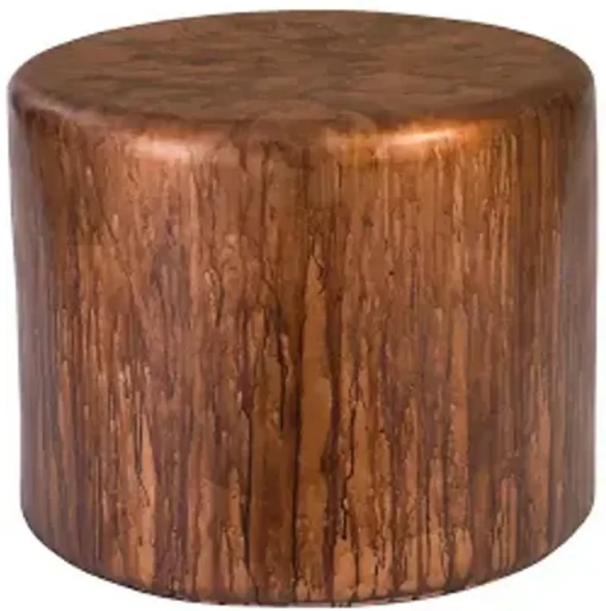 button end table, von braun finish