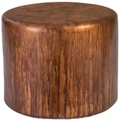 button end table, von braun finish