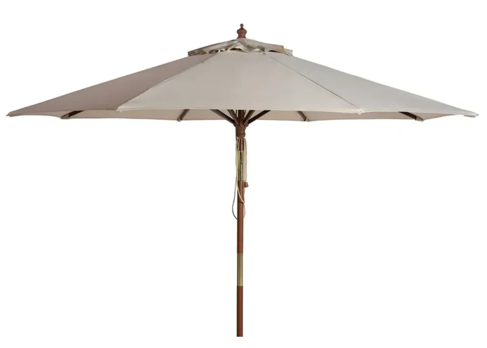 Cannes 9ft Wooden Outdoor Umbrella