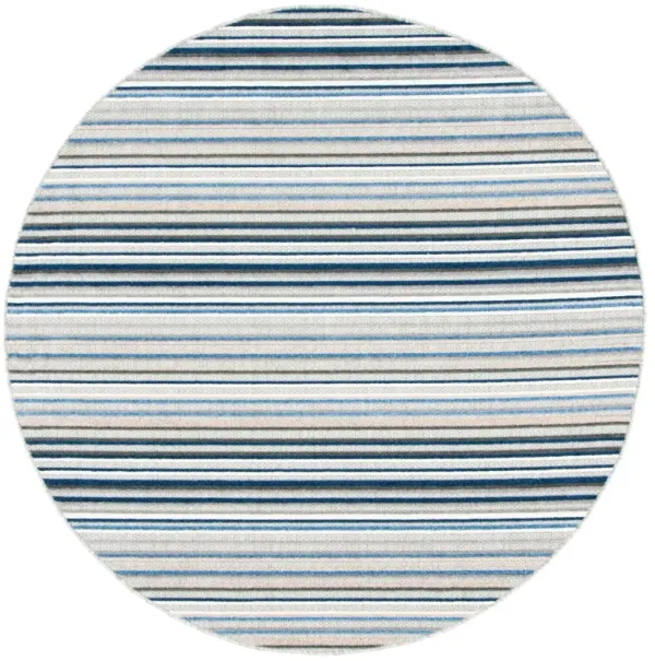 CABANA 323 GREY  8' x 8' Round Round Rug