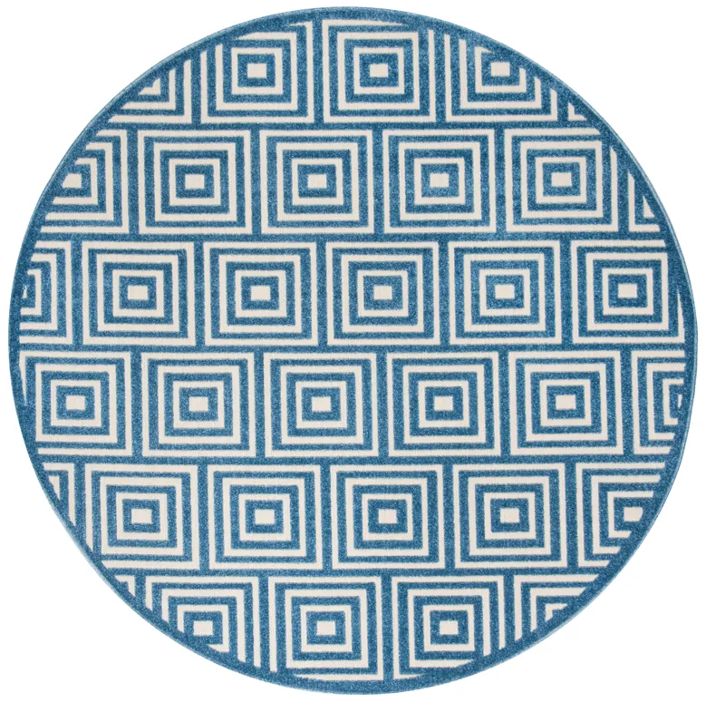 Cottage COT941K Cream / Light Blue Rug 