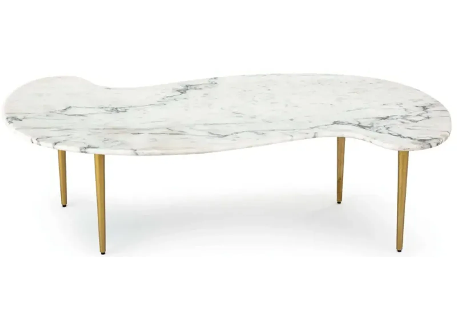 Jagger Marble Cocktail Table (White)