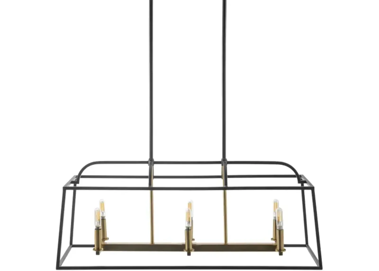 Possini POS-002 33"L x 12"W x 15"H Chandelier