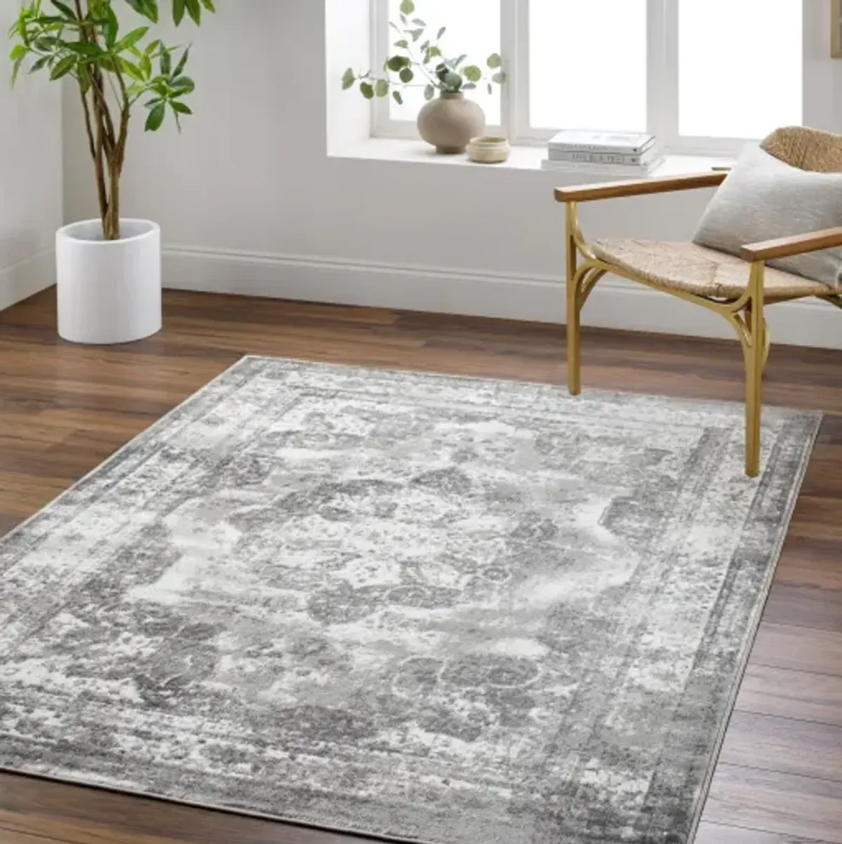 Monte Carlo MNC-2351 5'3" x 7'3" Machine Woven Rug