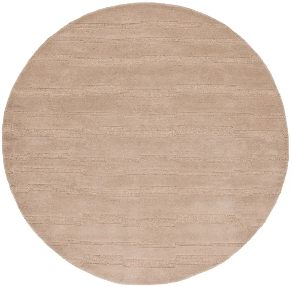 CHATHAM 301 TAUPE 6' x 6' Round Round Rug