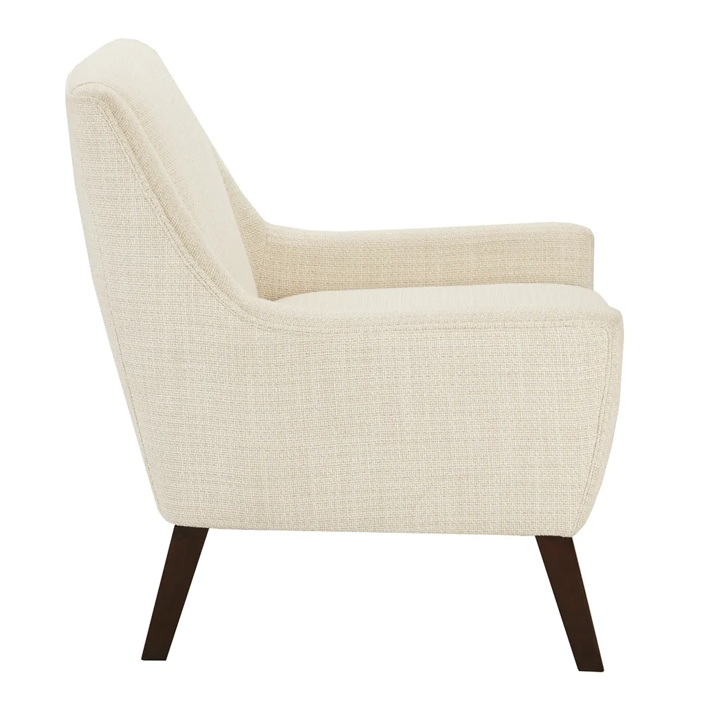 INK+IVY Scott Cream/Morrocco Accent Chair