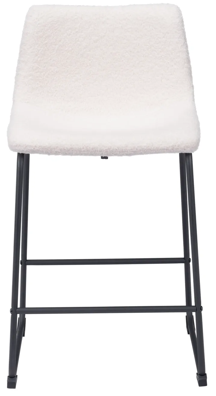 Smart Counter Stool (Set of 2) Ivory