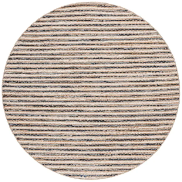CAPE COD Hand Woven 6' x 6' Round area rug