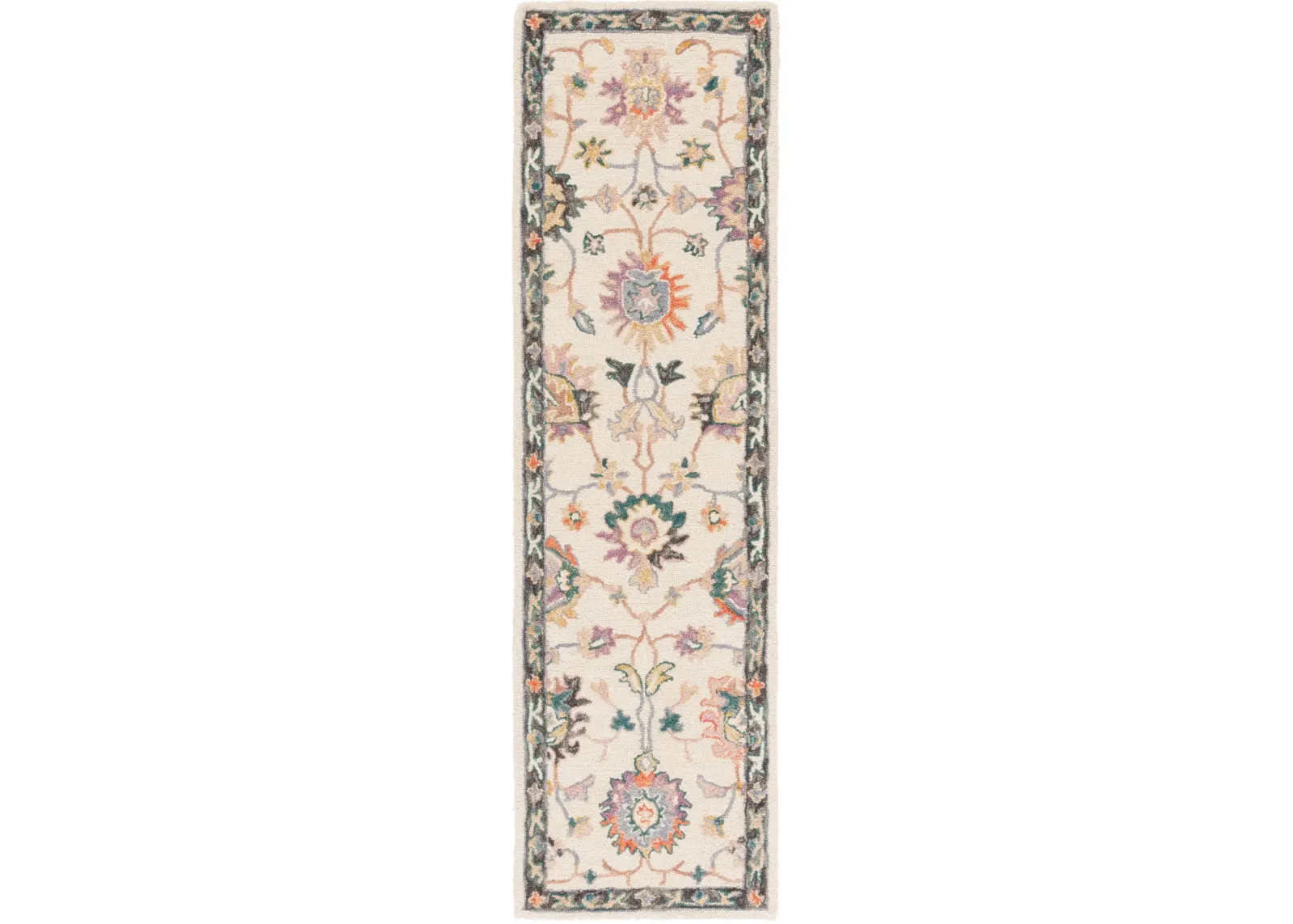 BLOSSOM 471 BEIGE  2'-3' x 8' Runner Rug