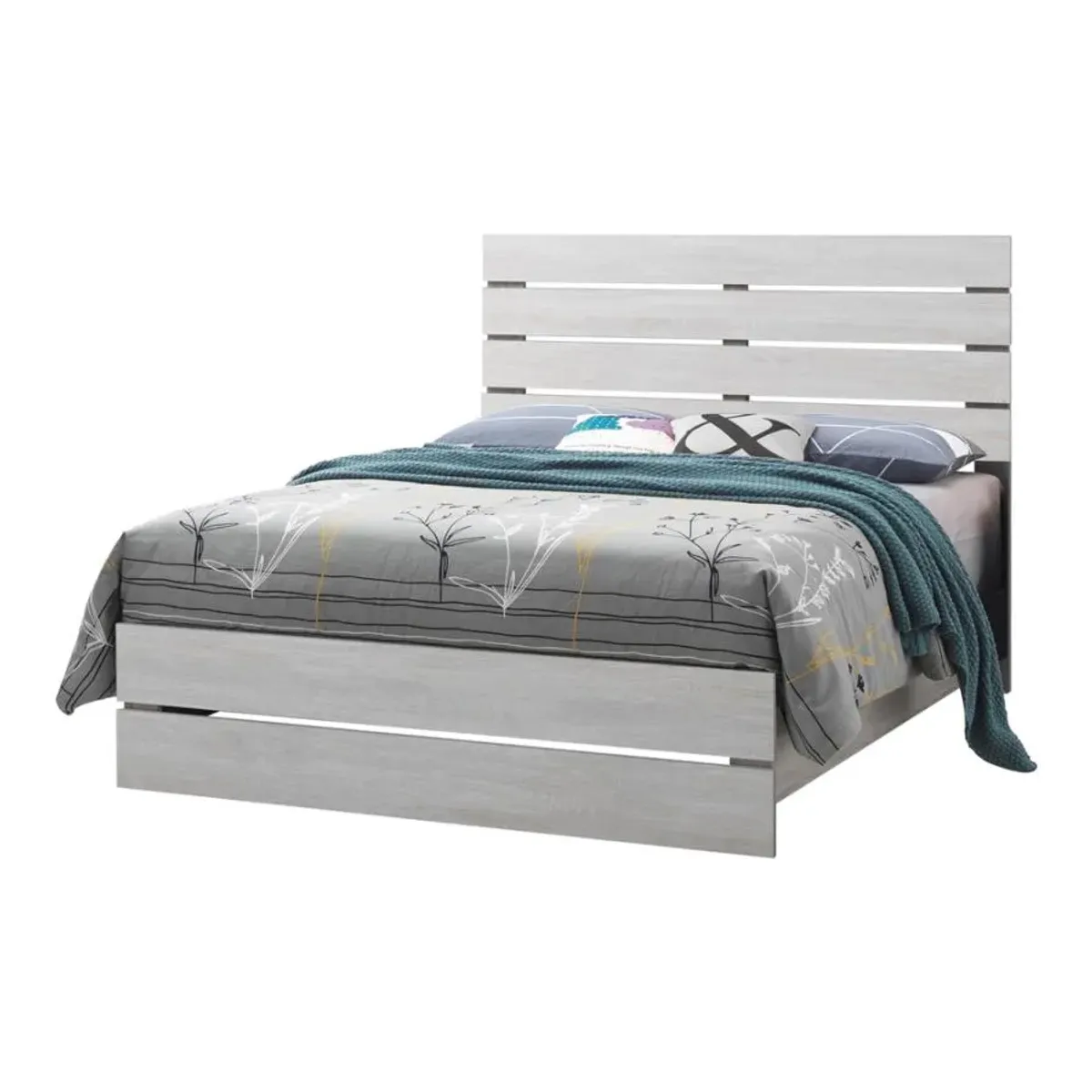 Brantford 5-piece Queen Panel Bedroom Set Coastal White