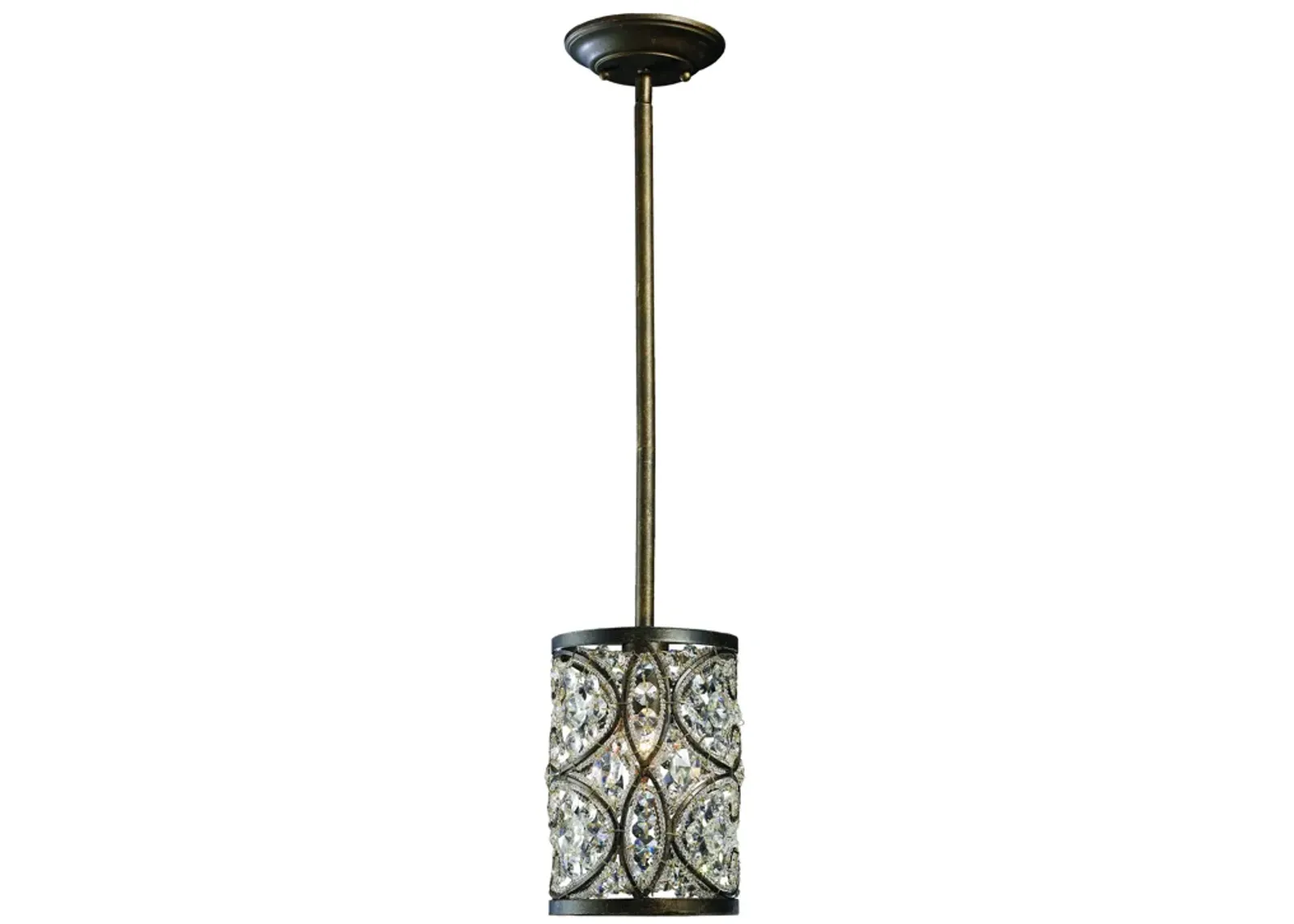 Amherst 6" Wide 1-Light Mini Pendant - Antique Bronze