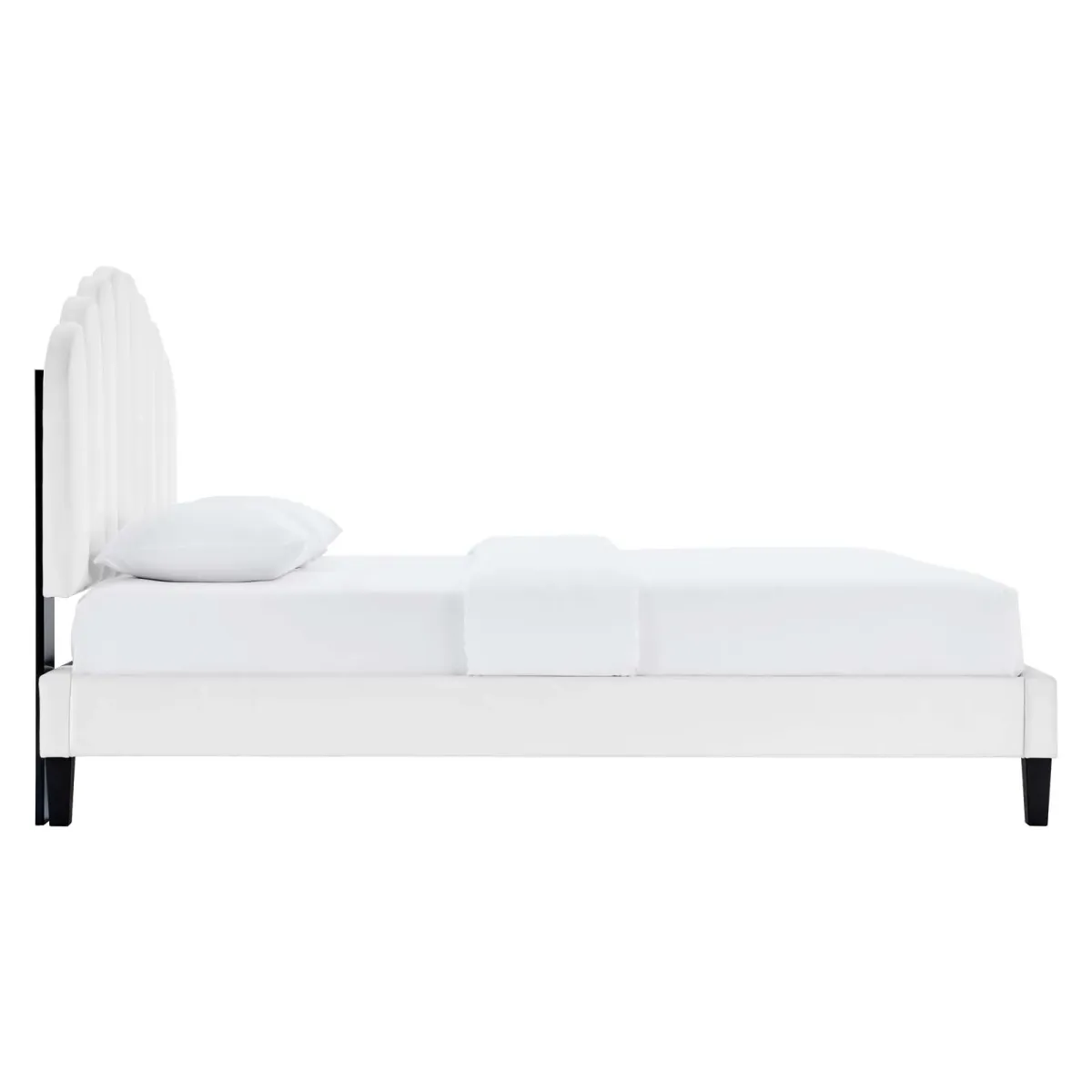 Daisy Performance Velvet Twin Platform Bed