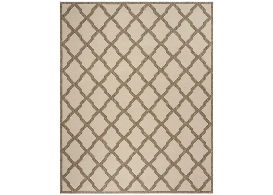 LINDEN 122 Collection LND122C-9 Cream / Beige 9' X 12'