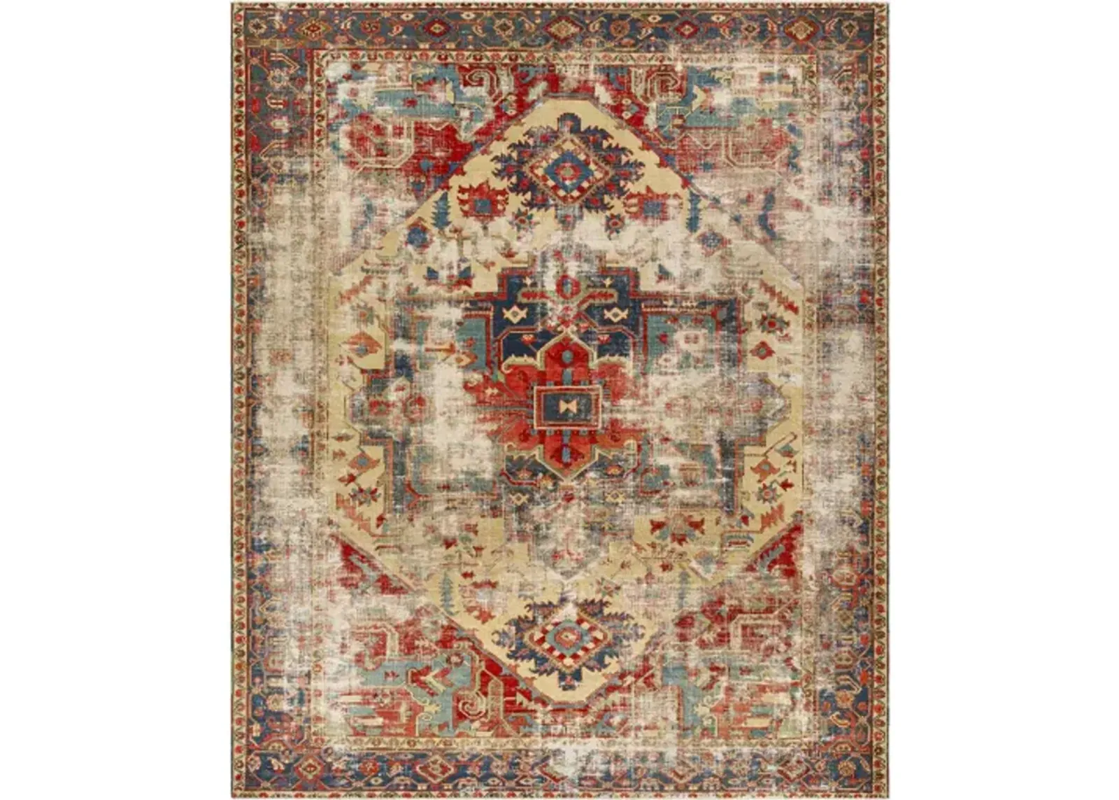 Antique One of a Kind AOOAK-1037 10'5" x 12'8" Handmade Rug