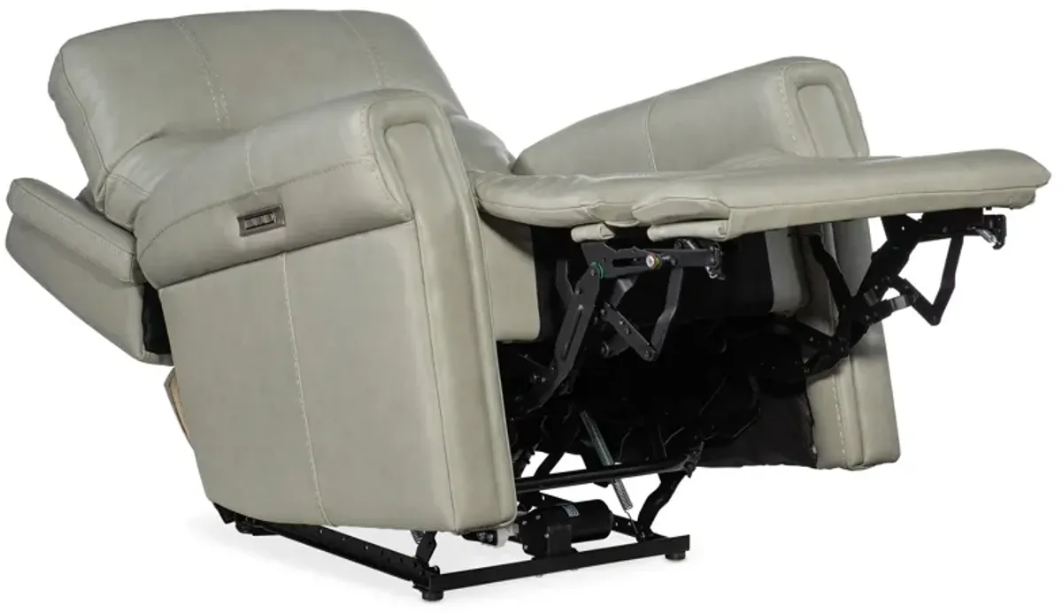 Carroll Power Recliner with Power Headrest and Lumbar