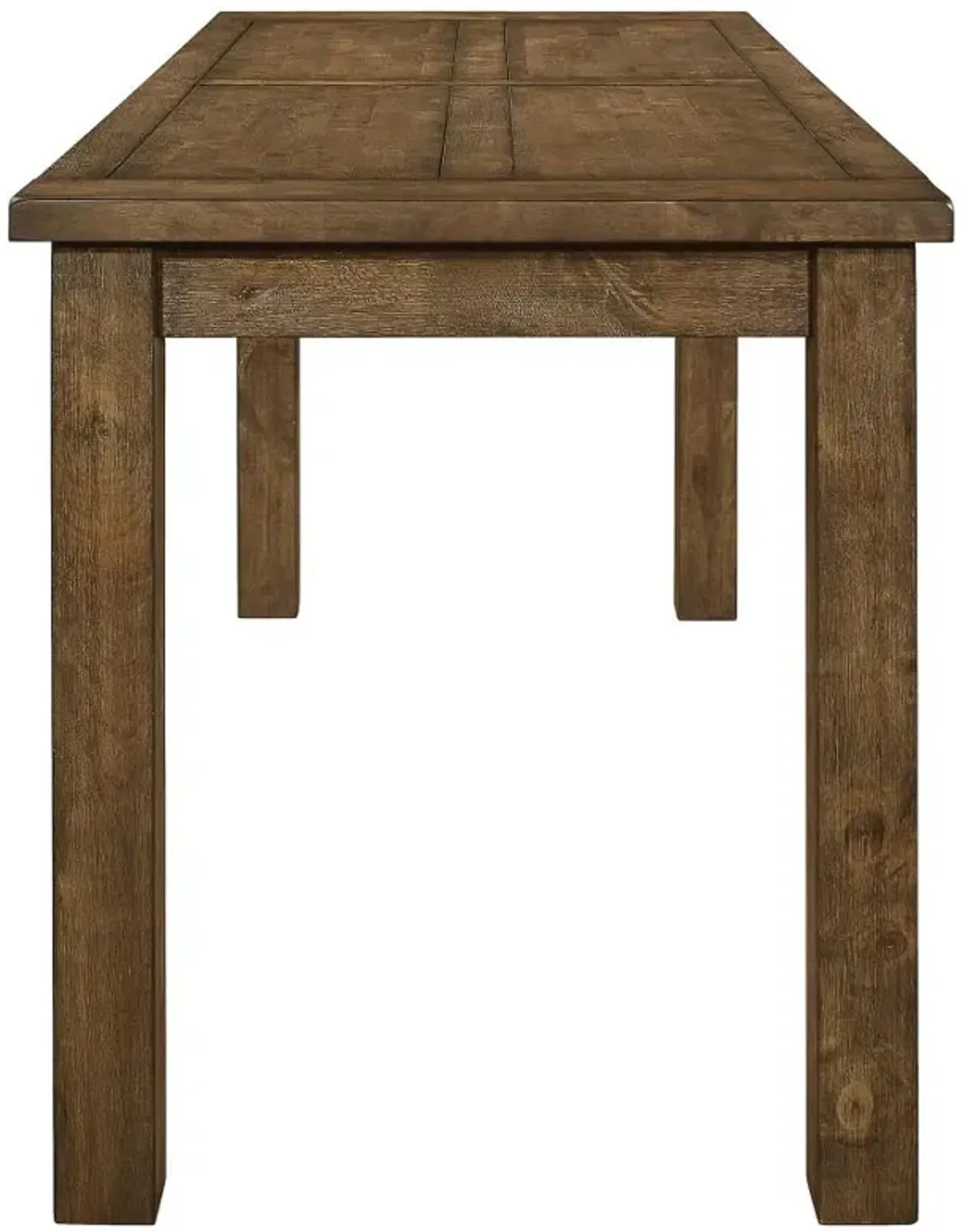 Coleman Counter Height Table Rustic Golden Brown