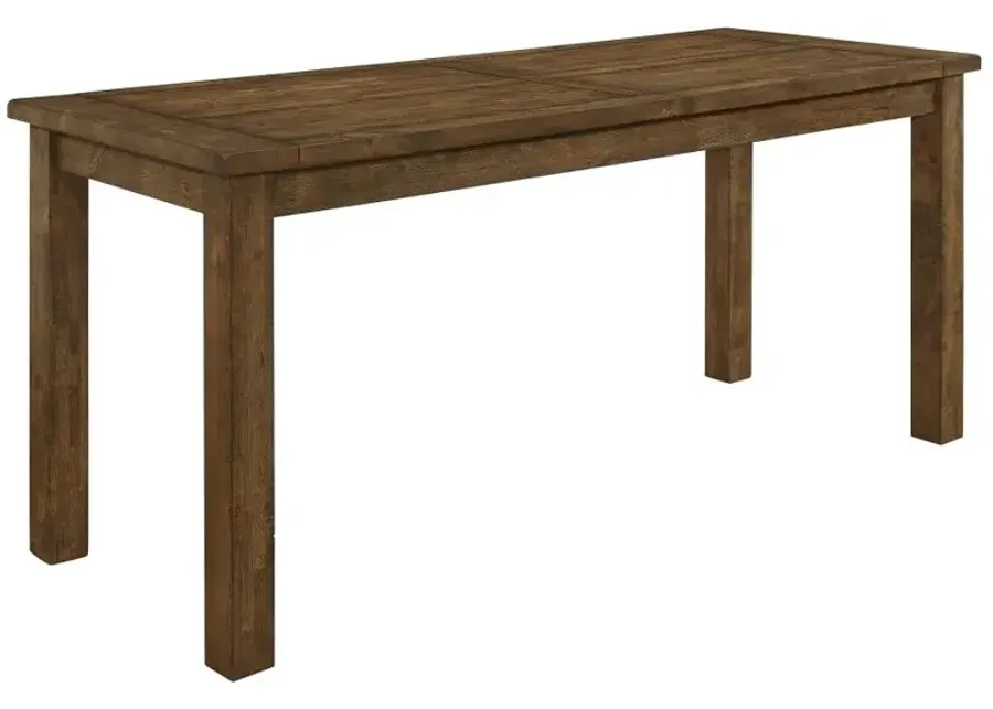 Coleman Counter Height Table Rustic Golden Brown