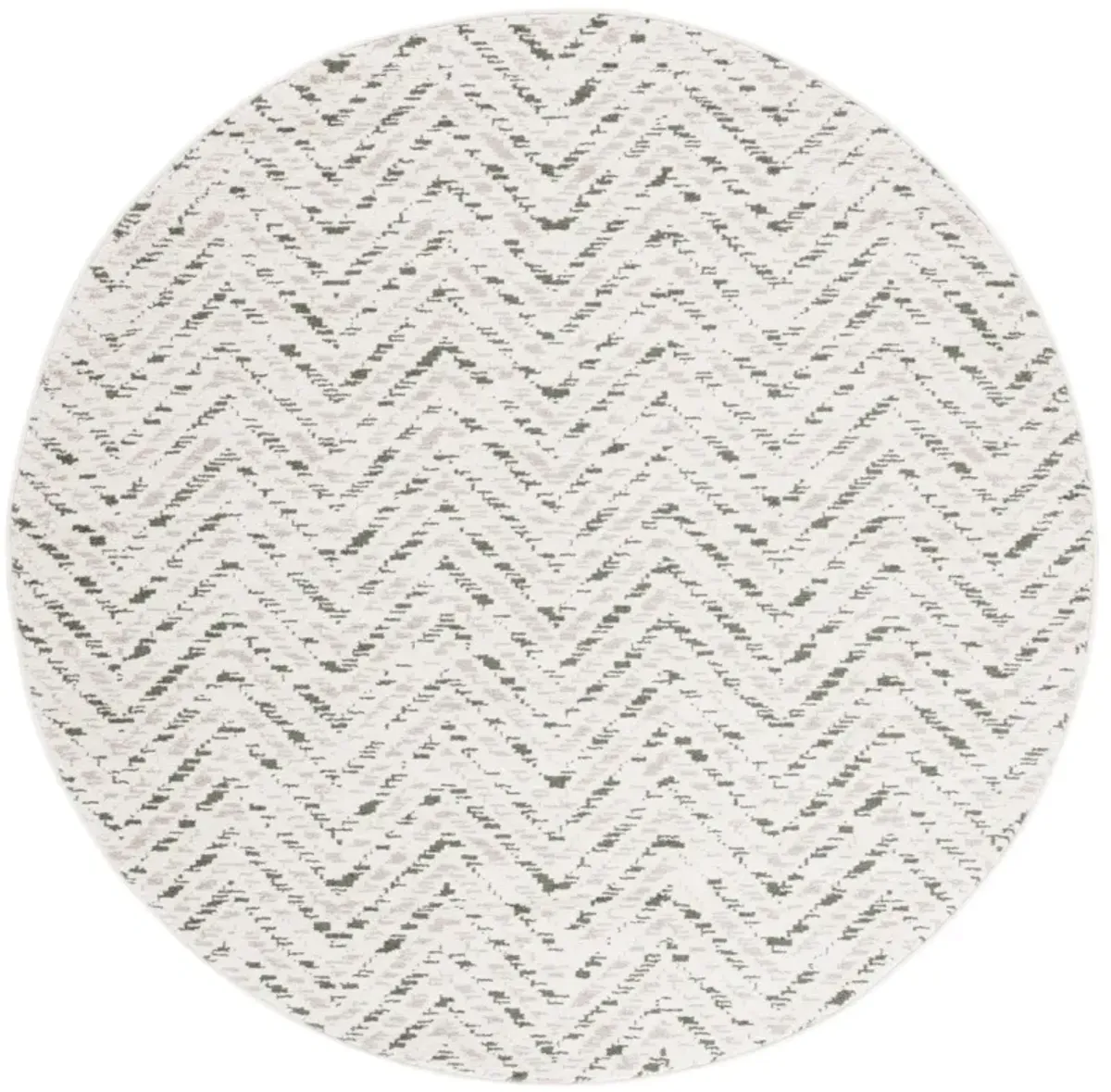 ADIRONDACK 104 IVORY  6' x 6' Round Round Rug