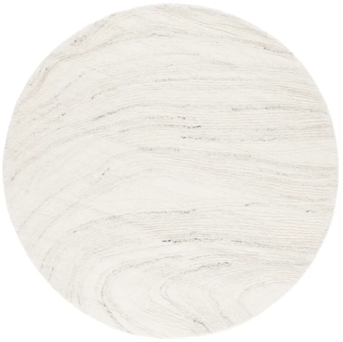 EBONY Hand Tufted 6' x 6' Round area rug