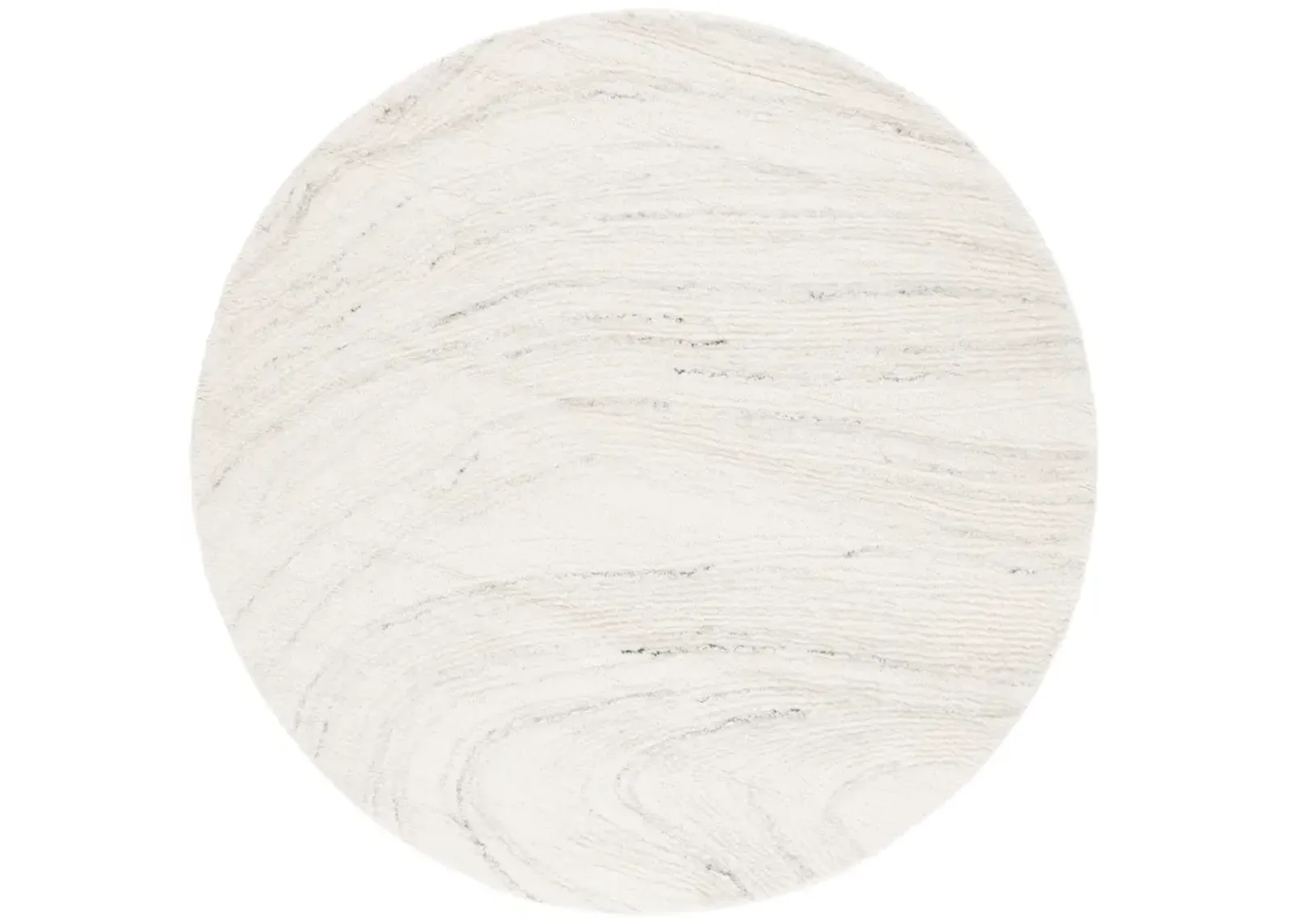 EBONY 551 IVORY  6' x 6' Round Round Rug