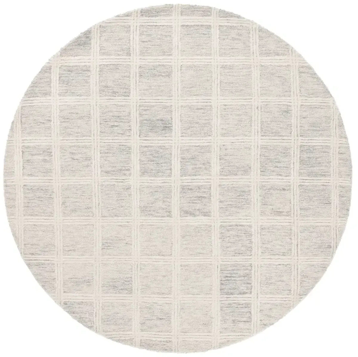 PINE 103 GREY  6' x 6' Round Round Rug