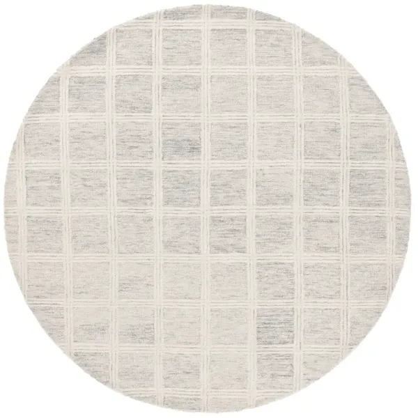 PINE Hand Tufted 6' x 6' Round area rug